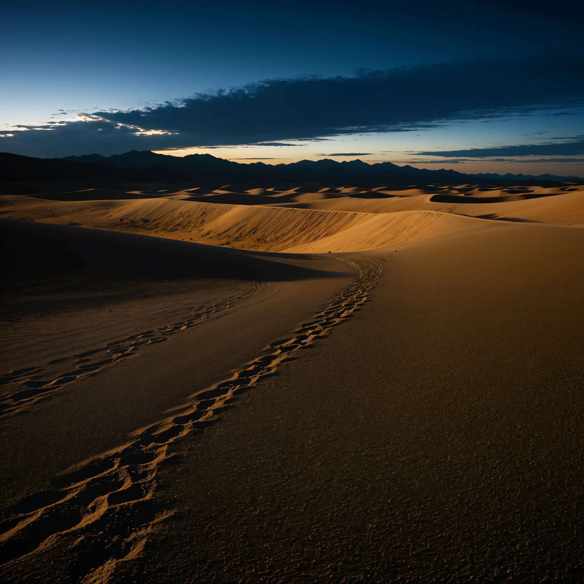 desert、Dark Dawn、Dark Sky、A place with no name、