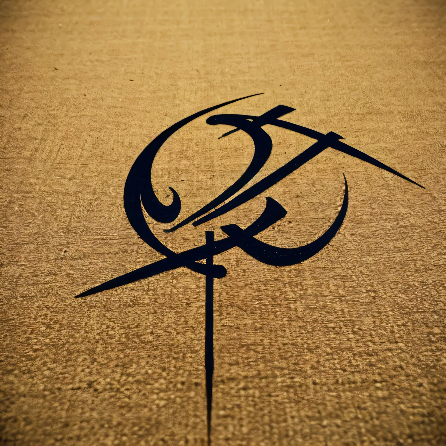 Draw a simple logo。The motif is the Japanese sword.。