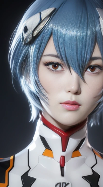 Rei Ayanami, Blue Hair, Highly detailed hair, short hair, red eyes, (Red eyes:1.5),
the tights, small breasts, headgear, interface headsets, White bodysuit,
View your viewers,
(masterpiece:1.2), highest quality, High resolution, Unity 8k wallpaper, (figure:0.8), (Beautiful fine details:1.6), Highly detailed face, Perfect lighting, Highly detailed CG, (Perfect hands, Perfect Anatomy),