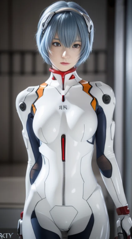 Rei Ayanami, Blue Hair, Highly detailed hair, short hair, red eyes, (Red eyes:1.5),
the tights, small breasts, headgear, interface headsets, White bodysuit,
View your viewers, 
(masterpiece:1.2), highest quality, High resolution, Unity 8k wallpaper, (figure:0.8), (Beautiful fine details:1.6), Highly detailed face, Perfect lighting, Highly detailed CG, (Perfect hands, Perfect Anatomy),