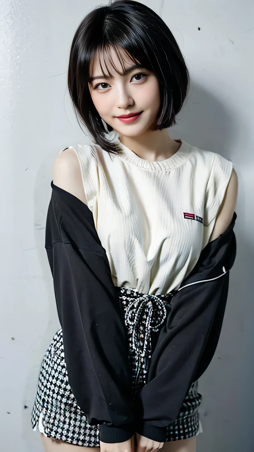 White knit、Shorts