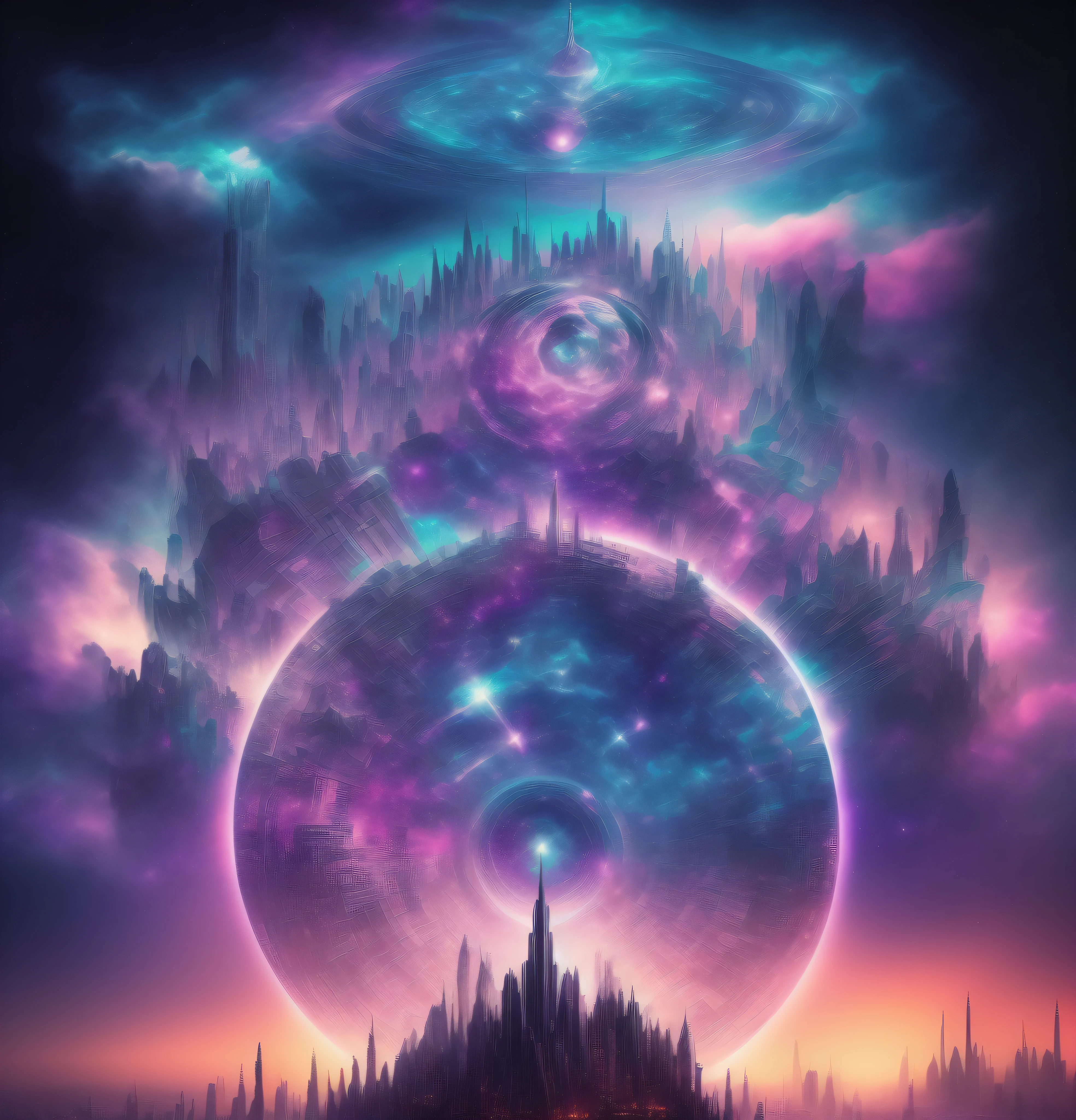 cosmic astral city, multidimensional city