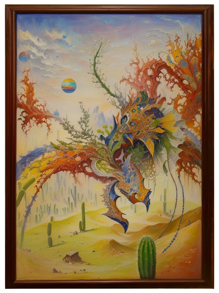 painting of a desert landscape with a cactus, сюрреалистический canvas, oil, surrealism, canvas, oil, a surreal painting, surreal painting, surrealist oil painting, Шедевр абстрактного surrealismа, surreal painting, a surrealistic landscape painting, a surrealistic landscape, second mason, psychedelic painting, inspired by André Masson, surreal painting