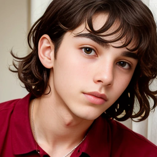 Perfect jew heartthrob, focus on face.