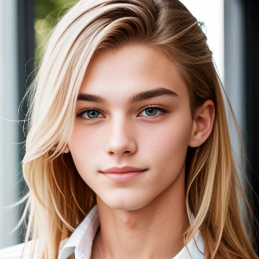 Perfect german heartthrob, focus on face.