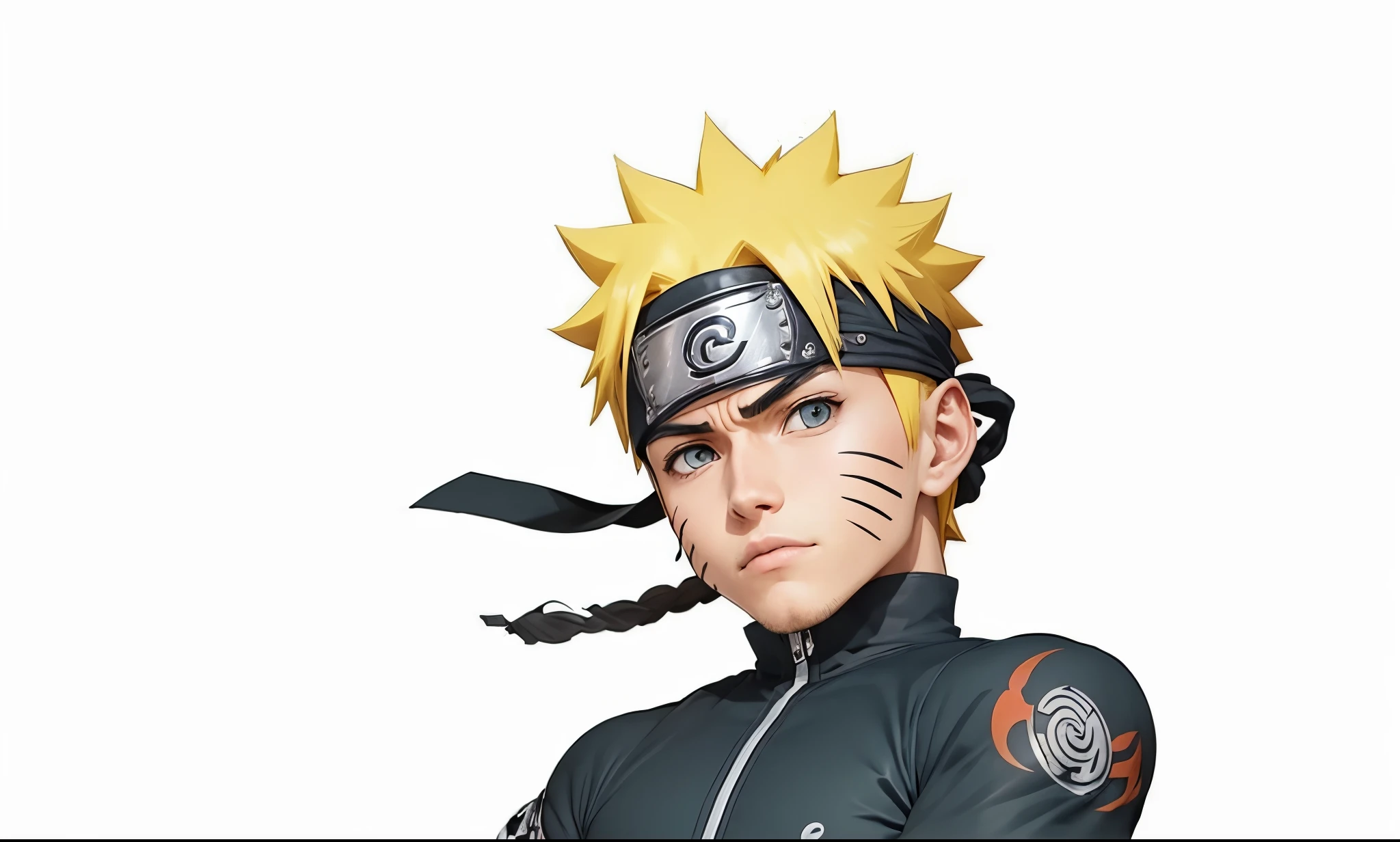 Naruto, extremamente realista, muito bonito, roupas realista, fitness 