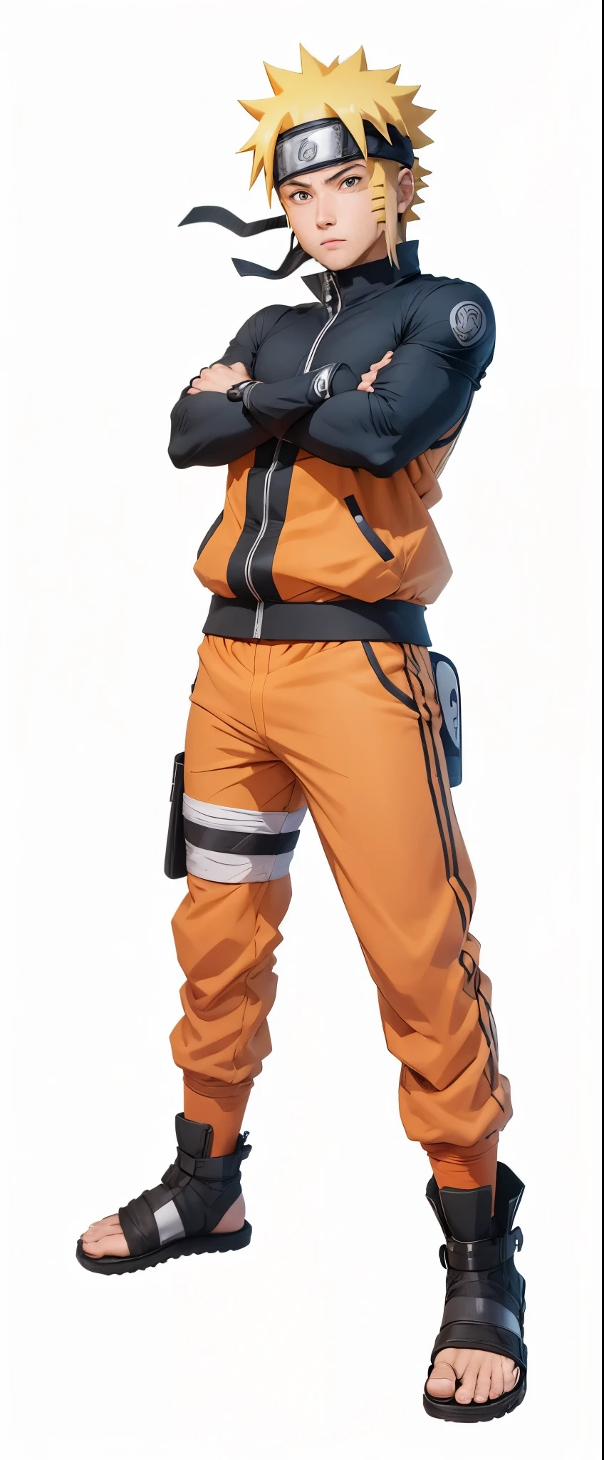 Naruto, extremamente realista, muito bonito, roupas realista, fitness