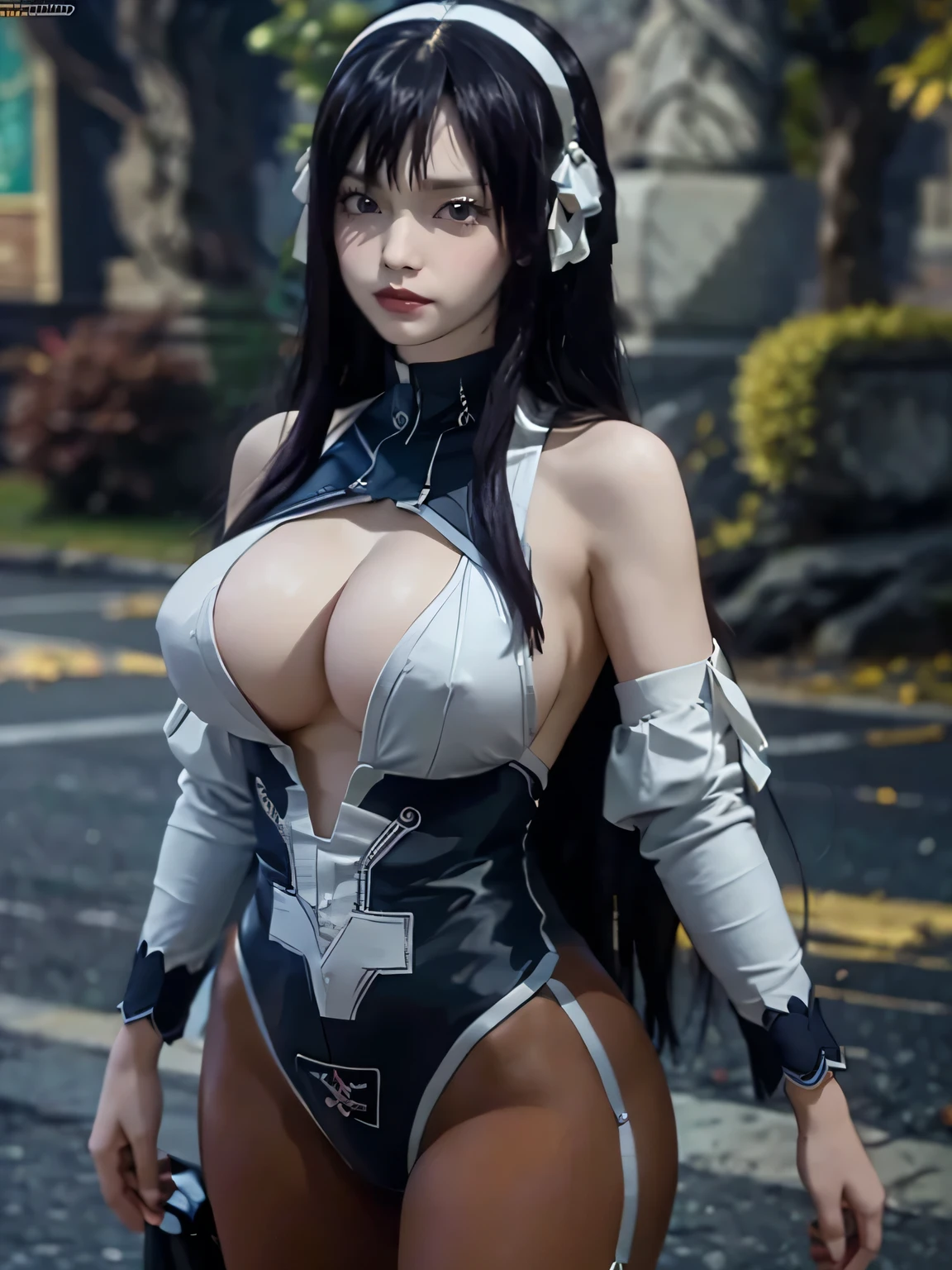 masterpiece of the highest quality,realistic ultra,great details,8K,She got off,long hair,beautiful intelligent eyes,big breasts,Bekini