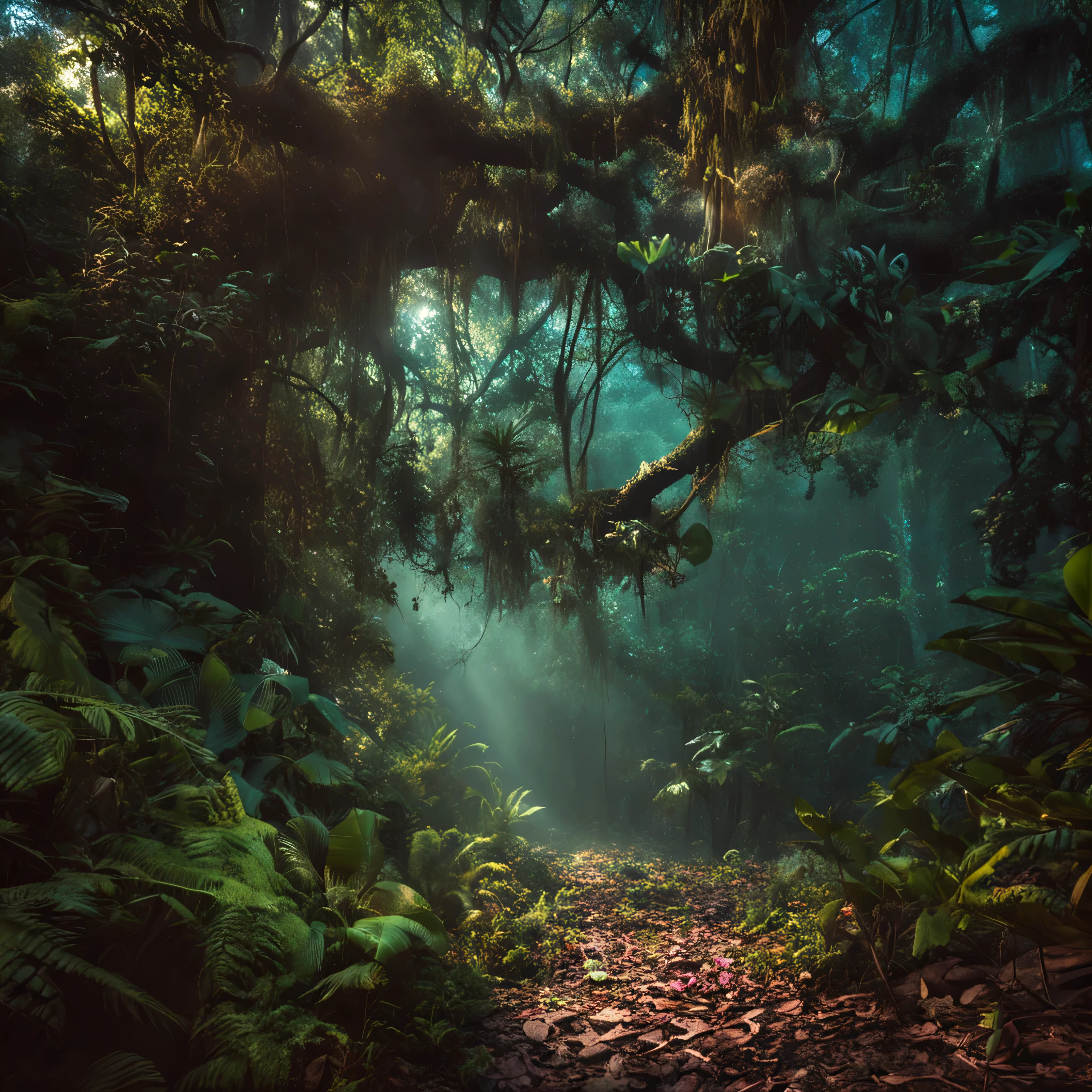 mejor calidad, parte maestra, ultra high resolution, (realistic photography:1.4), Surrealismo, similar to a dream,FusionArt, Tarzan - King of the Forest, Magia de los bosques, Controle da fauna e flora, sigilo, paso sombra, Hechizos africanos, navaja escondida,