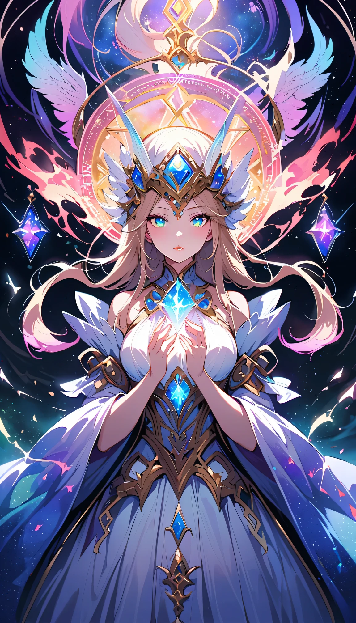 beautiful detailed eyes,beautiful detailed lips,extremely detailed eyes and face,longeyelashes,transparent,breathtaking,translucent,luminous,ethereal,ghostly,glowing,enchanted,mesmerizing,ethereal beauty,celestial features,amazing magician,magical girl floating,floating gracefully,spellbinding aura,impressive sorceress,mysterious charm,glamorous appearance,astrology magic circle,zodiac magic circle,divine powers,cosmic energy,magical prowess,spiritual connection,otherworldly scene.