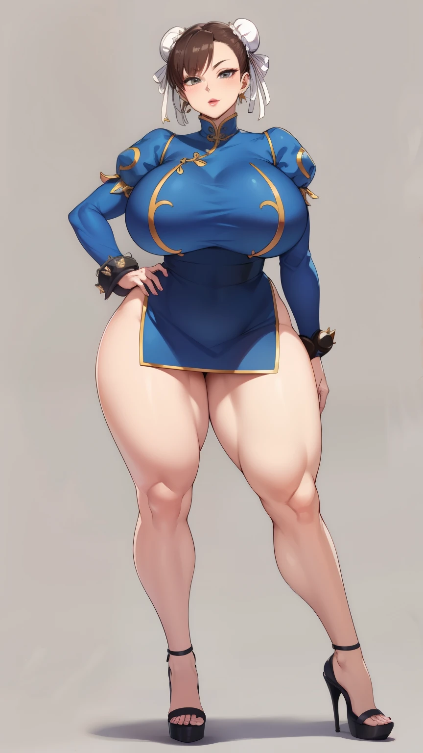 (masterpiece), best quality, female warrior, huge girl, female muscular:1.2, (curvy:1.8), (((blank background))), ((full body)), fingerless gloves, sandals, sleeveless, covered nipples, (underboobs:1.3), thin hair, straight hair, black hair