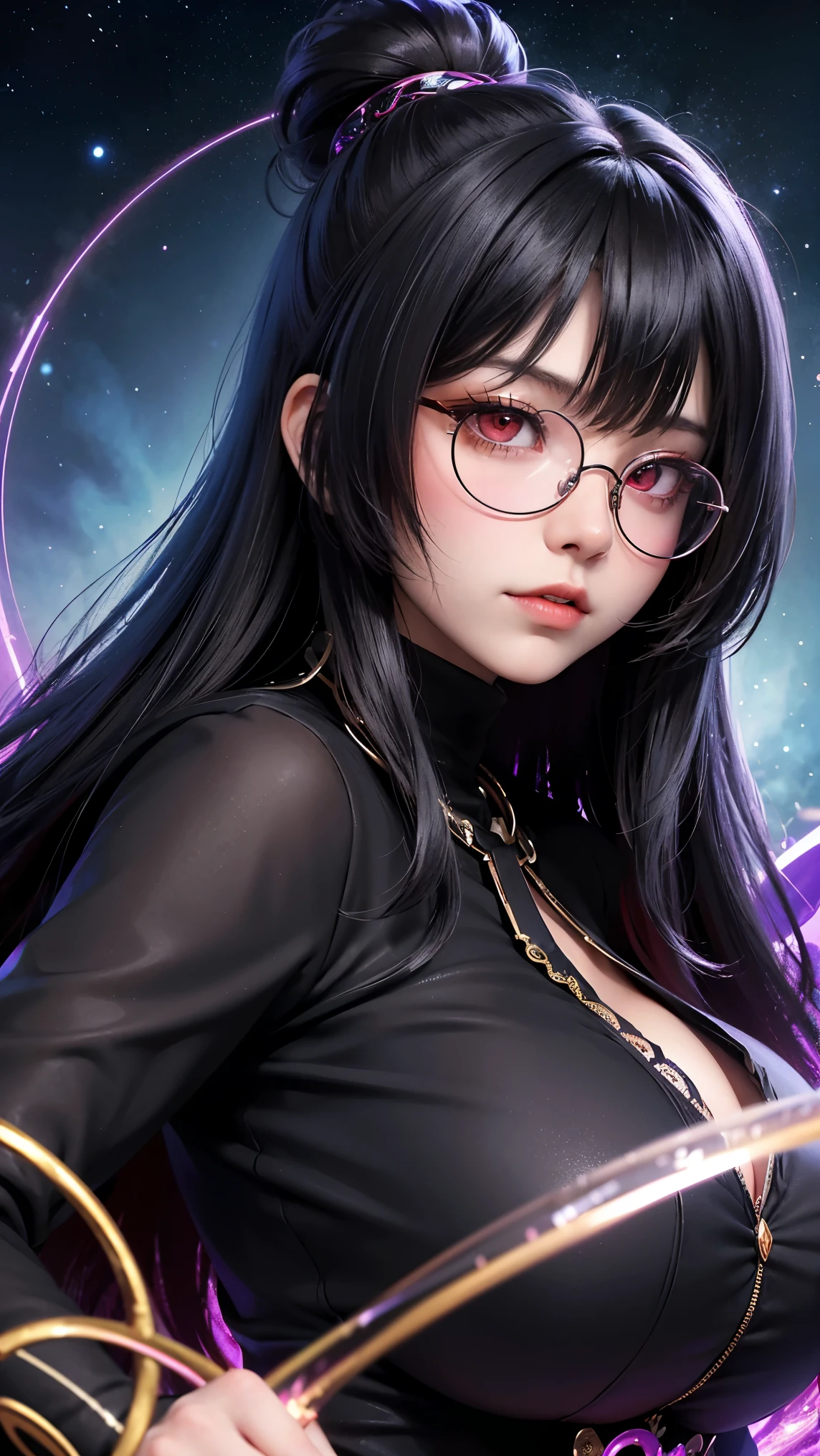 (Highest quality,High resolution:1.2),(dark,Threatening:1.1),(Bad luckな:1.1), In the vortex of space、(Powerful figure:1.1、Big Breasts、Glasses) 、(((Twisted corners,Fiery crown:1.1))) ((((Round Glasses)))),(((Big Breasts)))、Goth girl heart art, Her Eyes, Detailed art in captivating and terrifying hues, (A beautiful woman with captivating charm、(beauty:1.7),Her Eyesには邪悪な誘惑的な視線が溢れている、Like dazzling fur in a starless haze,A symphony of despair in their eyes.Her Mogul Snaps, Mysterious Cemetery,月明かりの下で黒hairを振り乱す,
Her Soul, Shadow'hug,At each step of the Kelhudelgoring, 彼女はdarknessを呼び起こす,Dance of the Void, that'It is the end, Confusion swirls,Gothic Witch of the entire star world,In your void, Hypermaximalist, Anime Style, Great composition, masterpiece, Highest quality, Very detailed, Full Body Shot: 1.5, (((night, darkness, Beautiful winged woman in black gothic clothing:1.7))) food, Open your mouth and show your fangs:1., 赤 and 黒 back ground, Optics, Panoramic lighting, Atmospheric perspective, night, darkness, investigation: 5D, Distinctive facial features, vampire'Spread your wings, Striking details, Great illustrations,Cemetery Settings, magic, Idyllic, wonderful: 1.5, Realistic: 1.4, Skin Texture: 1.4, 明確な光とShadow , (devil,Satan,Lucifer:1.1),(devilish:1.1),(Bad luck,Bad luckな:1.1)、(Red eyes glow:1.6)、(Red glowing eyes,Sharp teeth:1.1),(Black wings,thick,shabby:1.1),(hellish landscape:1.1),(fire,sulfur:1.1),(Threatening atmosphere:1.1),(dark shadows,Threatening presence:1.1),(Bad luck clouds,Stormy Skies:1.1),(dark,Spooky atmosphere:1.1),(Bad luck aura,Evil energy:1.1),(dark aura,cigarette:1.1),(Extreme heat,Burning Flames:1.1),(Surreal,Nightmare Visions:1.1),(Predicting the end:1.1),(Bad luck whispers,devilish laughter:1.1),(Cry of pain,echoing screams:1.1),(Bad luck symbols,Ancient runes:1.1),(Mysterious Relic,dark artifacts:1.1),(Infernal Ritual,Ritual sacrifice:1.1),(devilish minions,creatures of darkness:1.1),(Desolate,Barren Wilderness:1.1),(University of the Soul,Suffering Soul:1.1),(Eternal Ruin,A hopeless existence:1.1),(The Last Autumn,The world was in chaos.:1.1),(malicious presence,darkness personified:1.1),(Entrance to the underworld,Nightmare Realm:1.1), Beautiful and delicate face, Beautiful and delicate eyes, Perfectly balanced face, High resolutionスキン, Fine skin, Optimal ratio of four fingers to one thumb, Place your arms under your chest, Red tattoo on lower abdomen、Wide Hips, Smooth abdomen, thin, Pale skin, __fashion__, __hair__:1.25)、Digital single-lens reflex camera、 Absurd、(Tabletop: 1.3), (Maximum resolution: 1.2), (Ultra HD TV: 1.2), Cinematic Light, Beautiful Eyes and skin,, (Sharp focus: 1.2), (Focus on the face:1.2),Perfect Style, Beautiful Face, Acura, Anatomically correct, 顔とSkin Texture, Beautiful Eyes, double eyelid, thin eyebrows, Glitter Eyeliner: one cheek, Glowing Skin, Fair skin: 1.2, (Glossy Lips: 1.4), Cthulhu,(((monster:1.35))),(((Tentacles:1.35))),((twisted limbs:1.3)),(sarcoma:1.35),dark絵,((Highest quality)), ((masterpiece)), (Attention to detail),