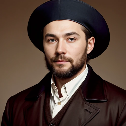 a Russian man, focus on the face