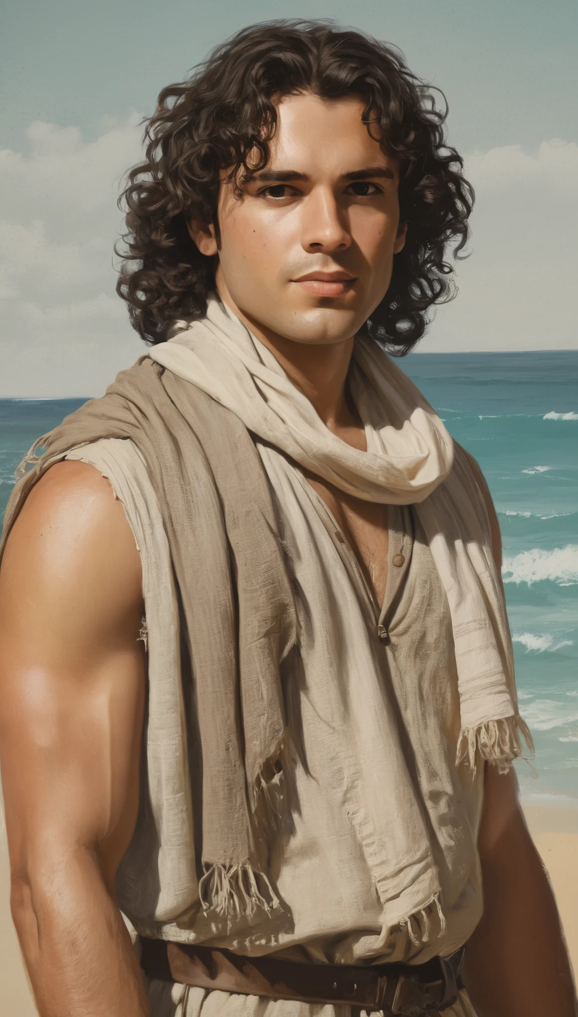 (Beautiful Dark Hair from Brazil Disney Prince, Blue Eyes, Striking Highlights and Base Face, Olive White Skin, Tan Skin. Greek Demigod Warrior A1.2), Black and Blue Roman Warrior Costume, Hiperdetallado, Ultra Sharp, 8k , (Incredibly Detailed : 1.5), Full Body Photography by IRO, 20 Megapixels, Canon E OS R3, Fully Detailed, Greek Demigod
