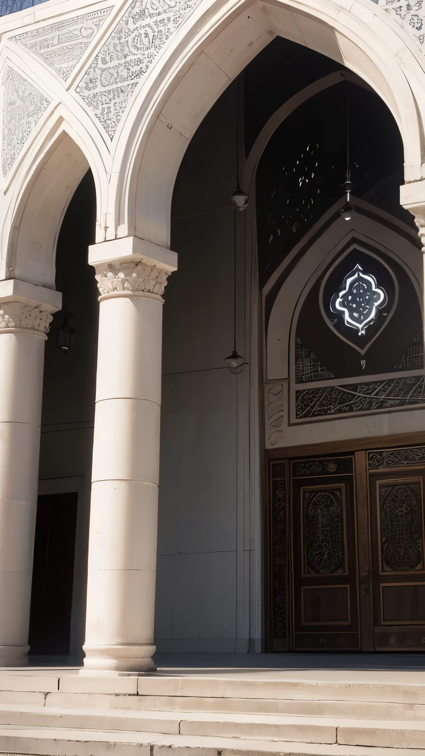 mosque, exterior