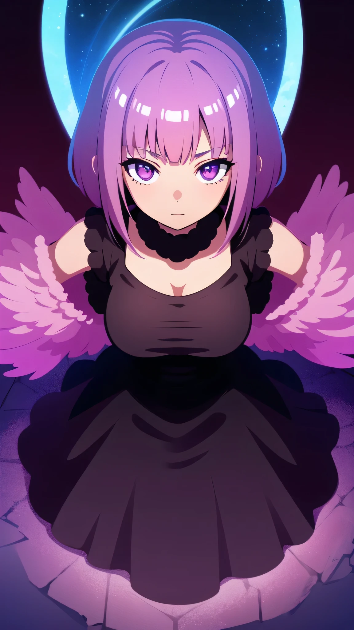 1girl,scenery,building,from above,full body,very dark skin,pink eyes,star-shaped pupils,very short hair,light blue hair,single sidelock,cheerleader,pocket,(best quality,4k,8k,highres,masterpiece:1.2),ultra-detailed,HDR,UHD,studio lighting,ultra-fine painting,sharp focus,physically-based rendering,extreme detail description,professional,vivid colors,bokeh,portraits,landscape,horror,anime,sci-fi,photography,concept artists,cool-toned,lens flare