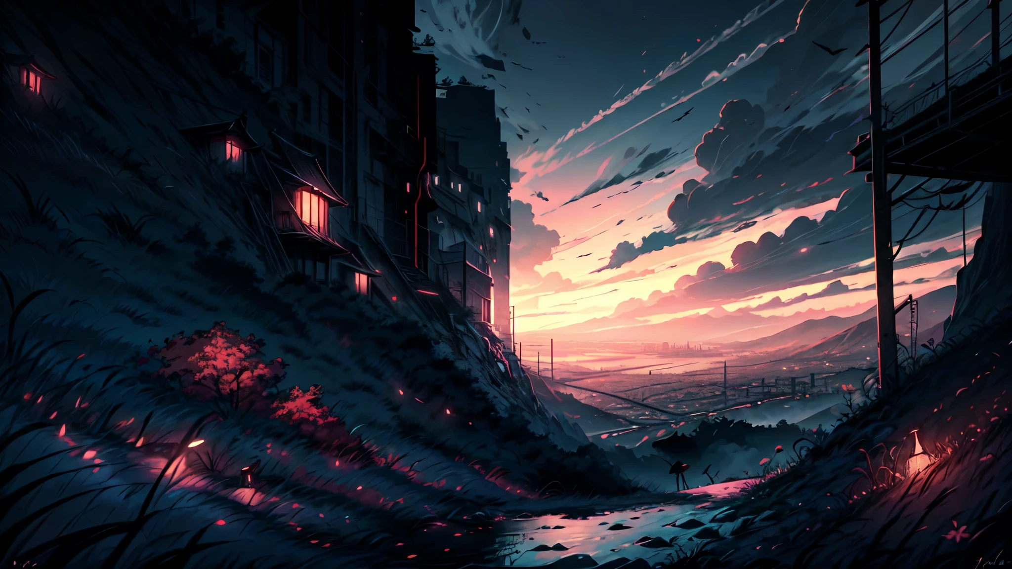 A girl sitting on a floating rock scene in the sky., With the focus on the landscape behind her.. The image is of the highest quality., in 4K resolution, con detalles impresionantes. The art style should have an anime influence., capturing the charming atmosphere. The scene is illuminated by ambient lighting., creando una experiencia fascinante e inmersiva.
The girl is positioned on the rock stage with her back to the viewer., showing the wide view of the landscape behind her. The stage is floating in the sky., rodeado por un colorido mar de nubes. Sunlight shines through the clouds., projecting vibrant shades of red and purple across the sky.
The girl is wearing a beautiful and detailed outfit., in line with an anime aesthetic. Su cabello fluye con gracia en la suave brisa., adding movement and elegance to the image.. Su postura rezuma tranquilidad y serenidad., As she sits peacefully on the rock stage.
El paisaje al fondo es impresionante., con paisajes verdes y exuberantes, majestic mountains, y cascadas resplandecientes. El paisaje es rico en colores vibrantes y vivos., bringing life and energy to the image.
The overall atmosphere of the artwork is serene and ethereal., creating a feeling of wonder and tranquility. The combination of floating rock scenery., el colorido mar de nubes, and the captivating lighting evokes a dreamlike and fantastic atmosphere.
Este mensaje captura la esencia de una hermosa obra de arte inspirada en el anime., showing the presence of the girl in a fascinating and vibrant world. The focus on the landscape behind her adds depth and visual interest., creando una obra maestra visualmente impresionante e inmersiva.