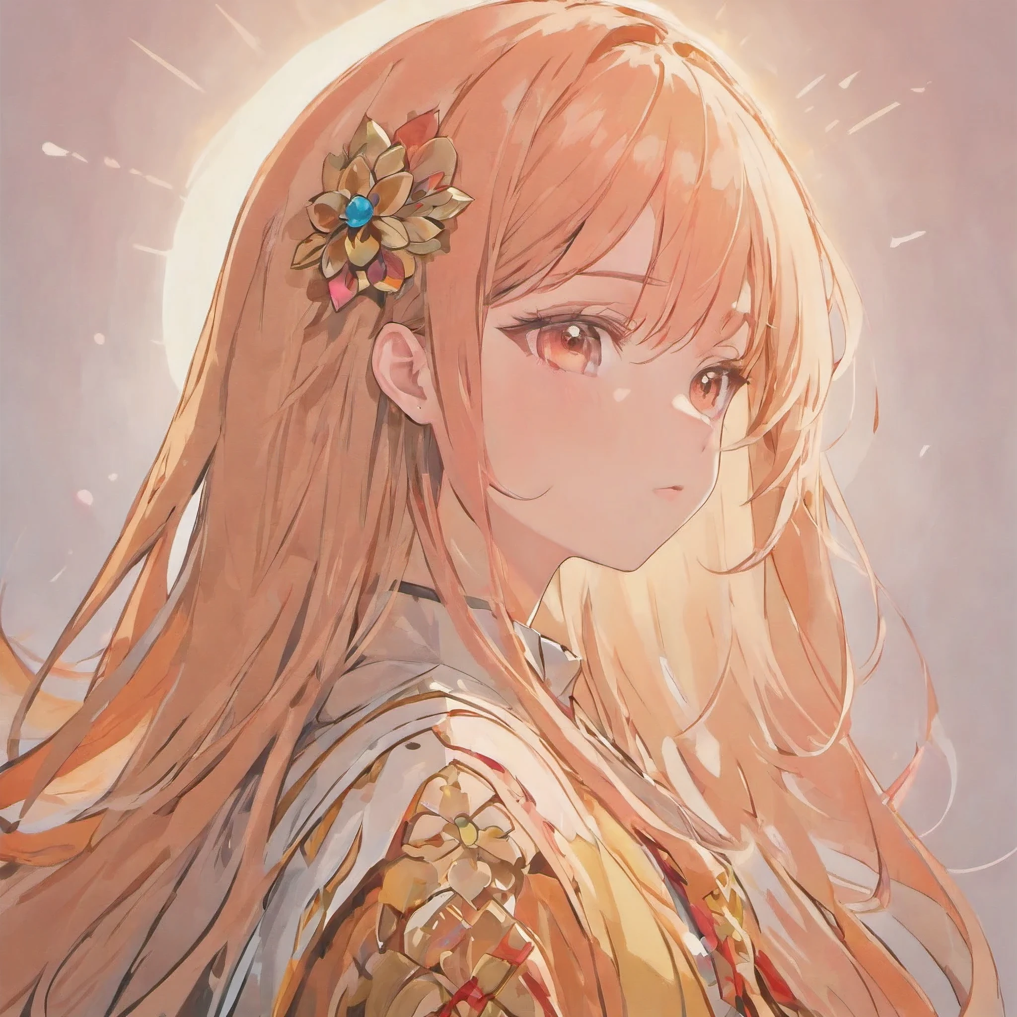 (White Background:1.4),(Girl's head silhouette, close your eyes, Colorful long hair, Oriental elements),(Chinese illustration:1.3,Paper Art:1.3, Quilted Paper Art:1.2),( Streamlined Design, clear lines, High Sharpness,highest quality, Very detailed, masterpiece, Cinematic lighting effects, 4K )((highest quality)), ((masterpiece)), (detailed:1.4),,male,good looking,Brown pupil,wear a pink coat,Long black hair,Carly,earring anisotropic filtering、sharp and steady eyes, Very thin lips, Beautiful eyes in every detail, Slender eye limit definition and sharpness layer texture、Albedo and Specular Maps、Surface Shading、Accurate simulation of light-matter interactions、Perfect Proportions、Rendering with Octane、Two-color light、Large Diameter、Low ISO、White balance、Three-part method、8K raw data