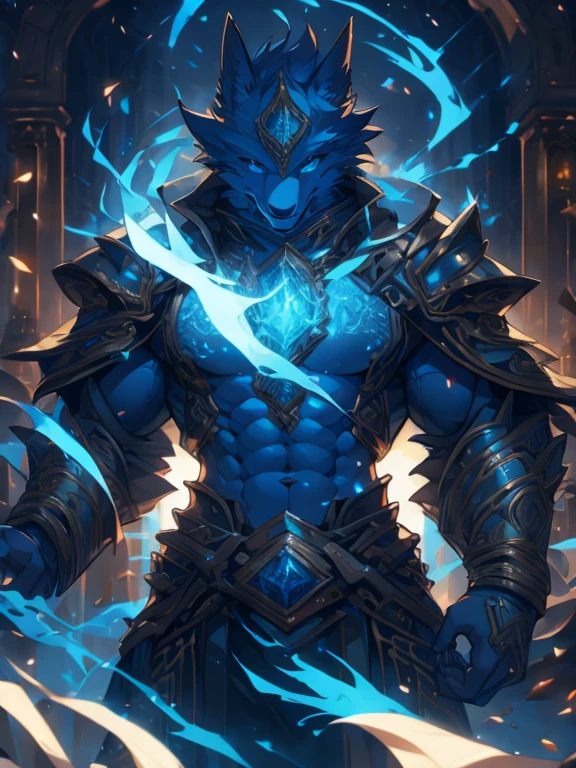 male, furry, fox anthro, solo, white fur, blue eyes, (Realistic eye details 1.2), mafiawear, V0id3nergy, abs, Masterpiece, dramatic lighting, soft lighting, day, highly detail, Hair coiled, epic fantasy art style, epic fantasy digital art style, anatomically correct, accurate, UHD, 1080P