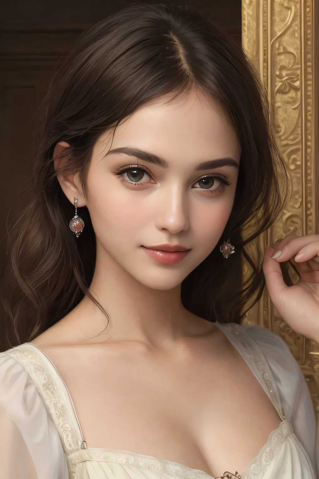 ((Best quality)), ((Masterpiece)), (Hinge), Perfect face