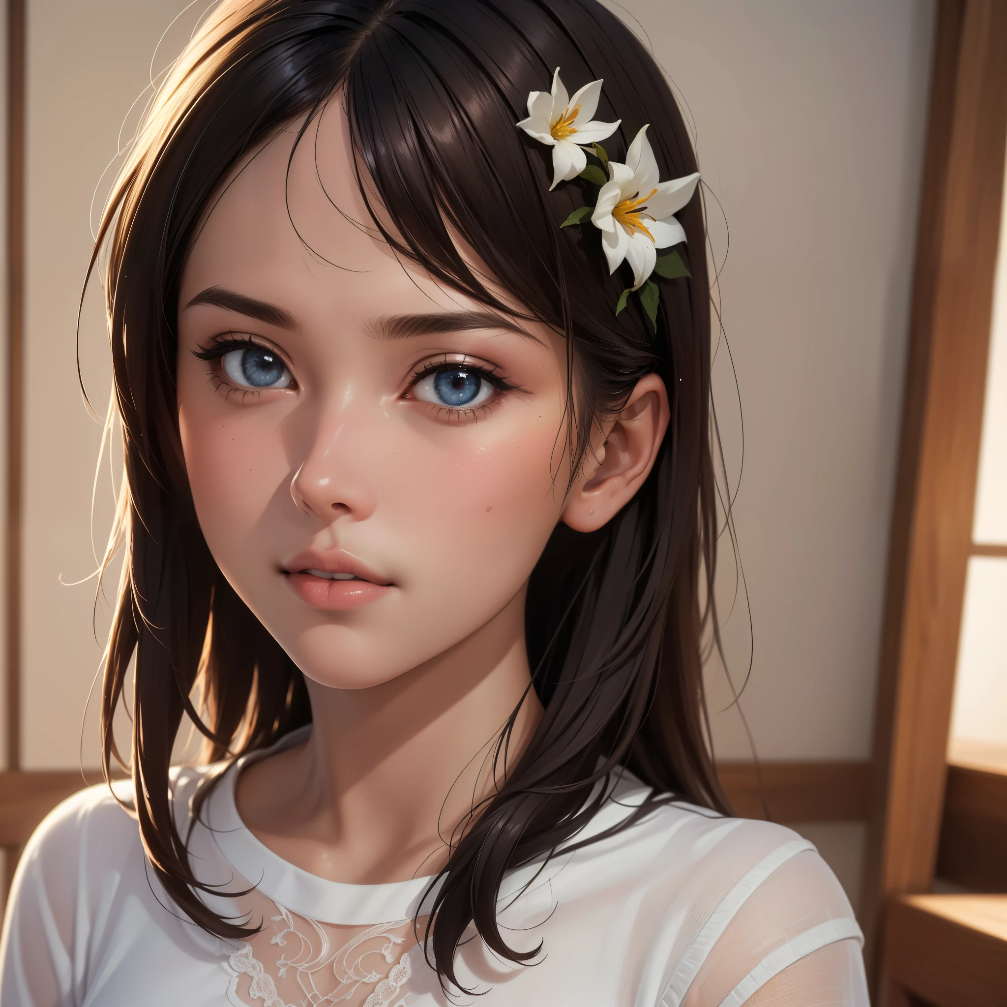 (8k, best quality, masterpiece: 1.2) – This image is a breathtaking masterpiece, meticulously crafted in 8k resolution to deliver extraordinary detail and superior quality.
(realistic, photo-realistic: 1.37) – The photo-realistic rendering captures every minute detail, creating a hyper-realistic representation that bridges the gap between reality and art.
Ultra-detailed – Each pixel is accounted for, producing images so intricately detailed, it's impossible to distinguish them from the real world.
((1 girl)) – A solitary figure captivates the viewer's attention, her beauty