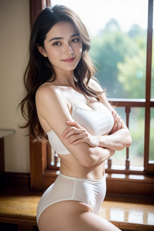 ((1 dame espagnole)), (Kiera Knightley) (25 ans)), Beautiful ethereal, (awkward and seductive smile) avec un peu de dents visibles, Dans une montagne enneigée, cheveux longs, regard affectueux dans la caméra, corps en forme, petits seins, gros cul, Pose debout sexy ((Style David Hamilton)), detailed photo of the whole body, soumis, Soft light, chef-d'artwork, best quality, photo-realistic, 8k, High resolution, Realistic and detailed skin, 8k euh, digital SLR, Soft light, high quality, grain du film, Fujifilm XT3, , cheveux multicolors, Saint Seiya, armure, signes du zodiaque, armure du zodiaque, tissu du zodiaque, Sculpted Armor, Detailed armor, armurerouge, aux seins nus