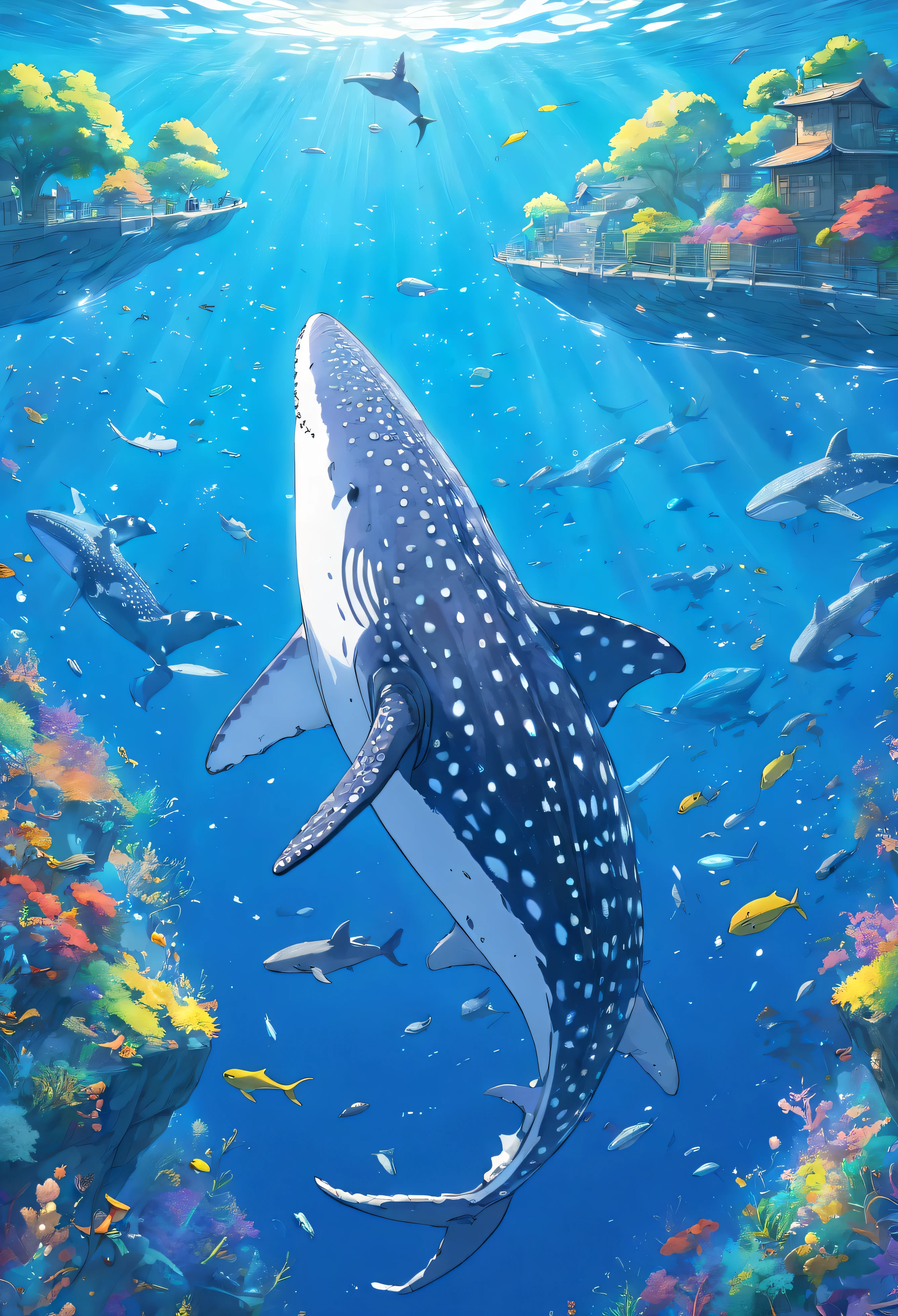 Make a whale shark
