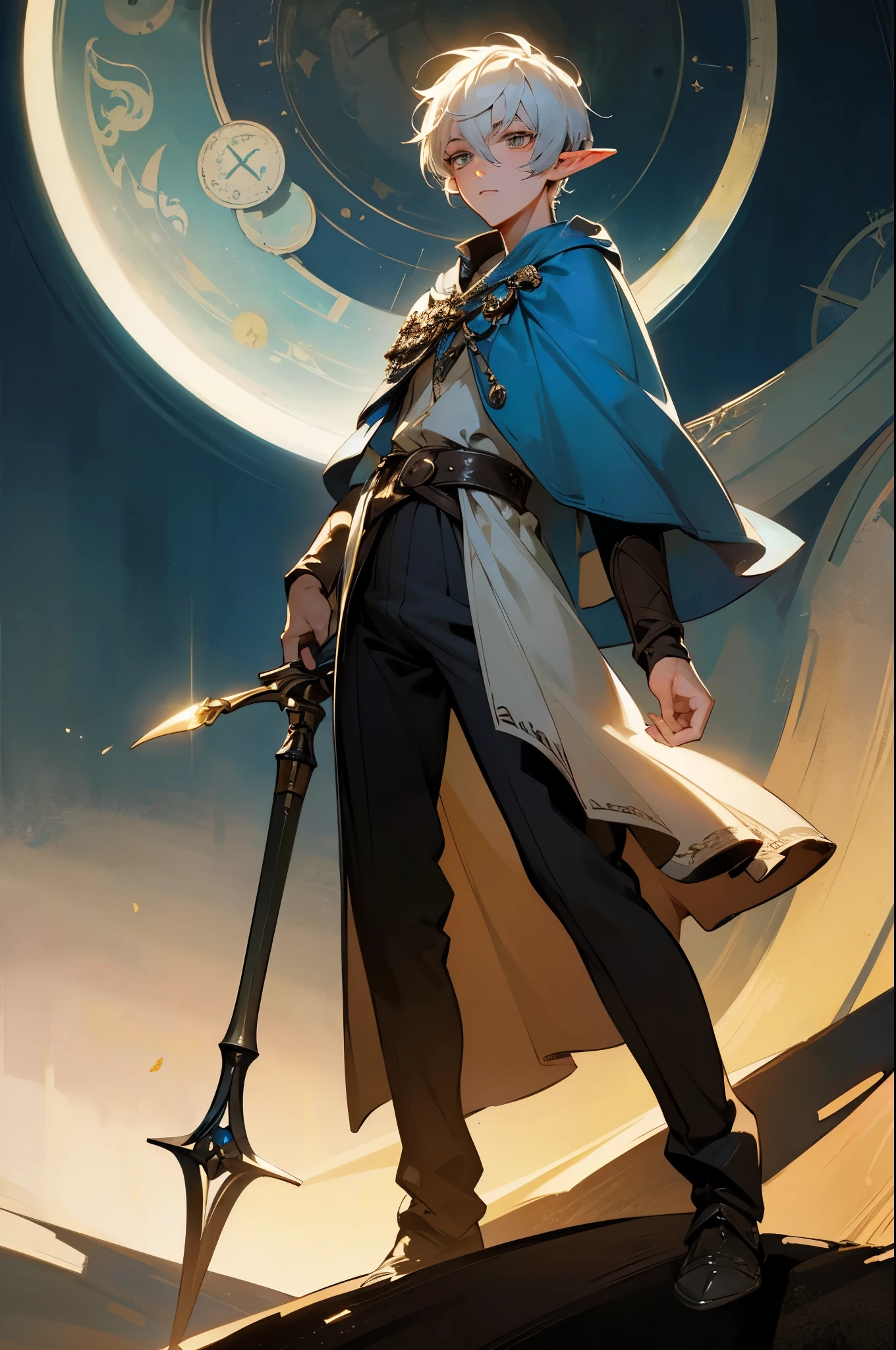 twinks male people elvish Have a rapier glimmering light steampunc masterpiece Top image quality Darken shading(light) Clear cinematic shadow Increased attractiveness of the eyes {Perfect face} Clear the shine of the eyes Draw eyelashes neatly full body