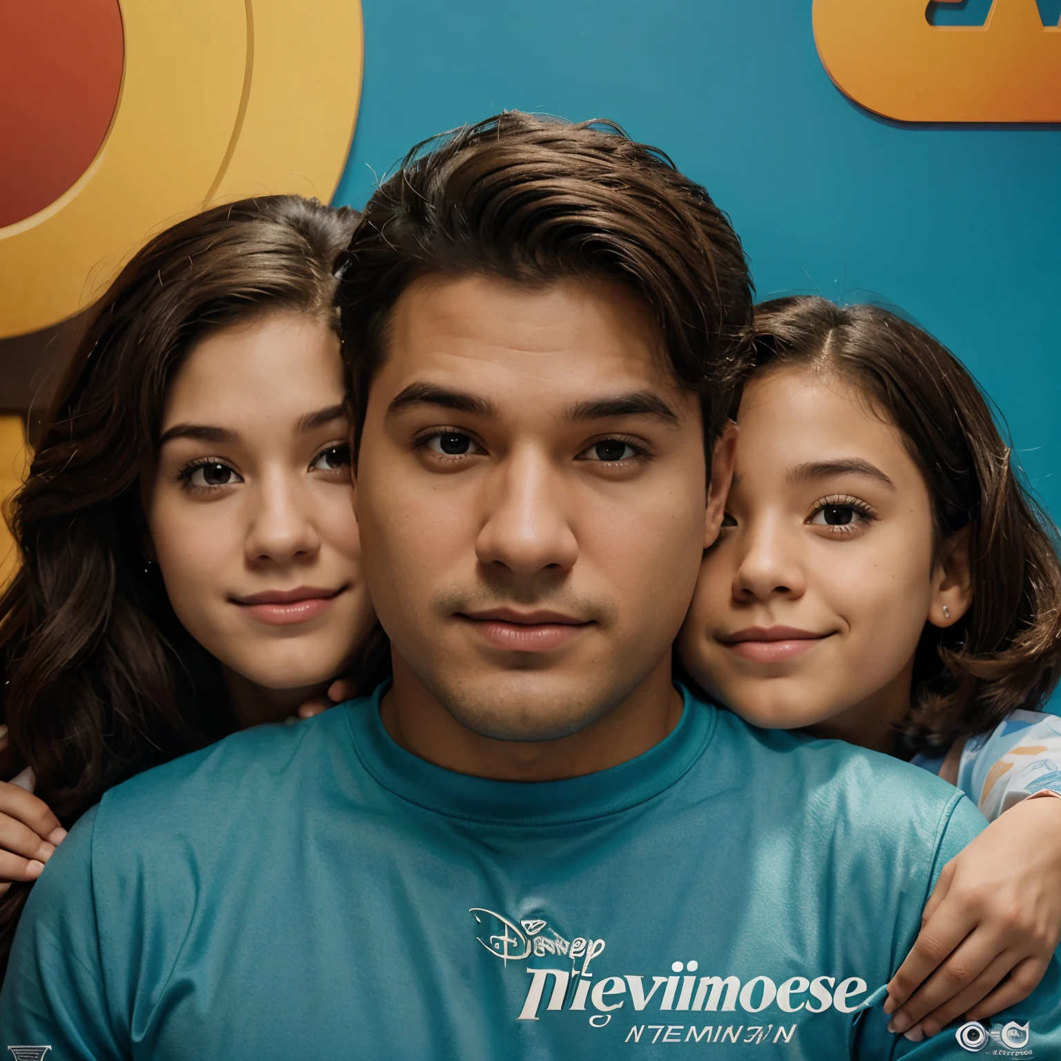 Poster estilo disney pixar, moreno de cabelo preso alta qualidade, melhor qualidade