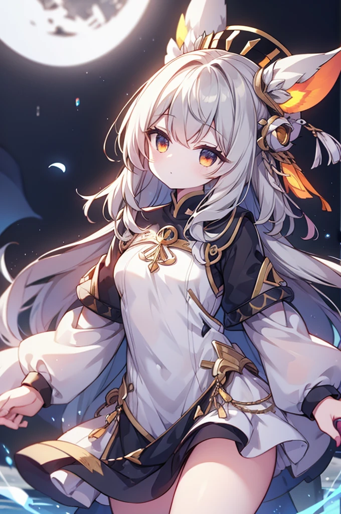 (Science fiction fantasy), (Obra maestra), (Professional oil painting) (mejor calidad), (1 hermosa chica), ((pale gray skin)), (piel gris hierro), ((ropa vaquera)),(chaqueta roja)), ((camiseta negra debajo), ((pintalabios rojo)), ((zapatillas negras)), (pelo largo), (pelo despeinado), (pelo blanco), (pelo gris hierro), ((luz de luna de la noche)), (sentado pensando))