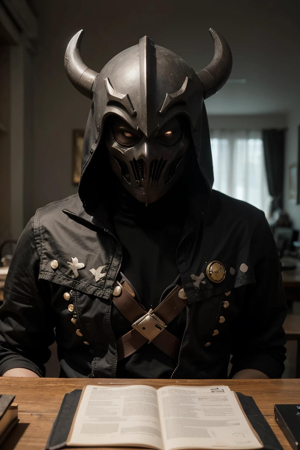 mordekaiser ,proveniente del juego llamado league of legends
i