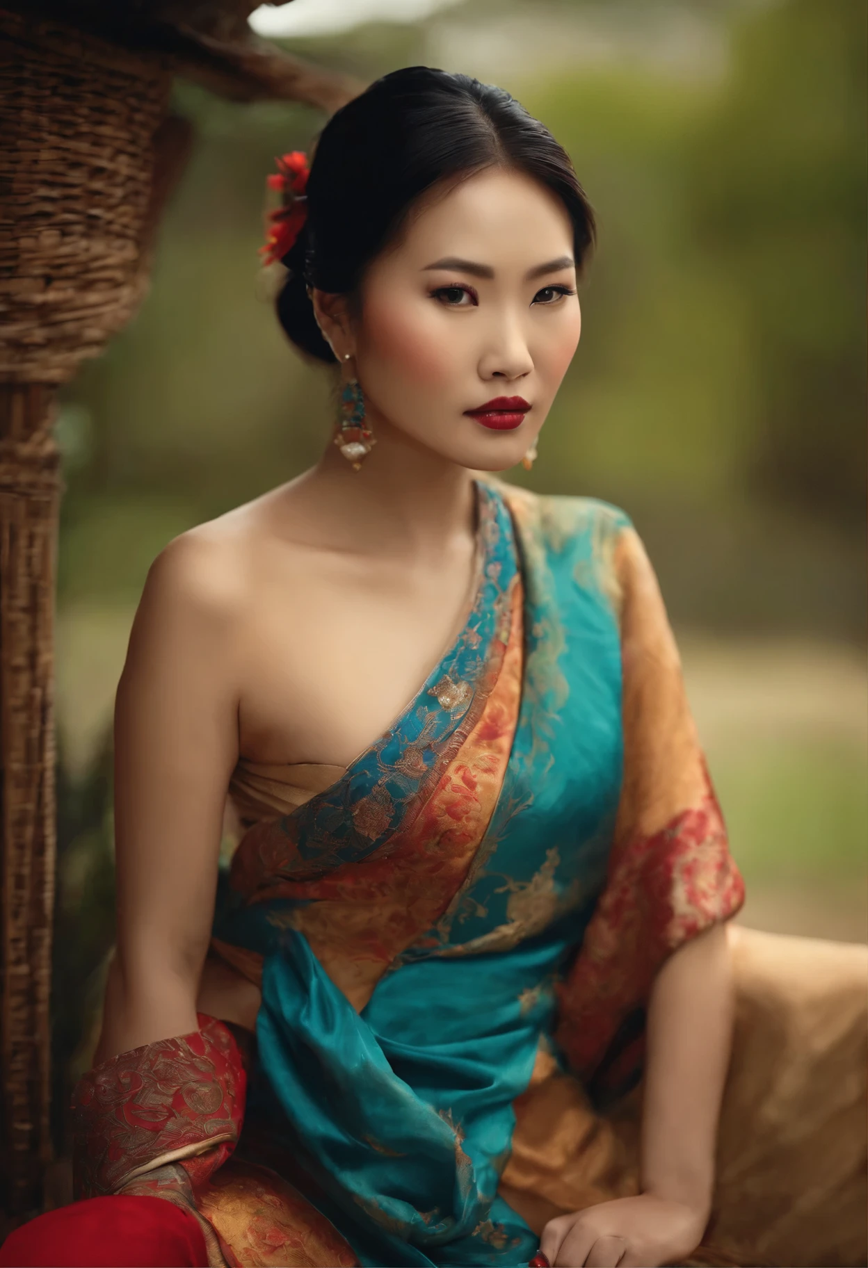 naked asian woman