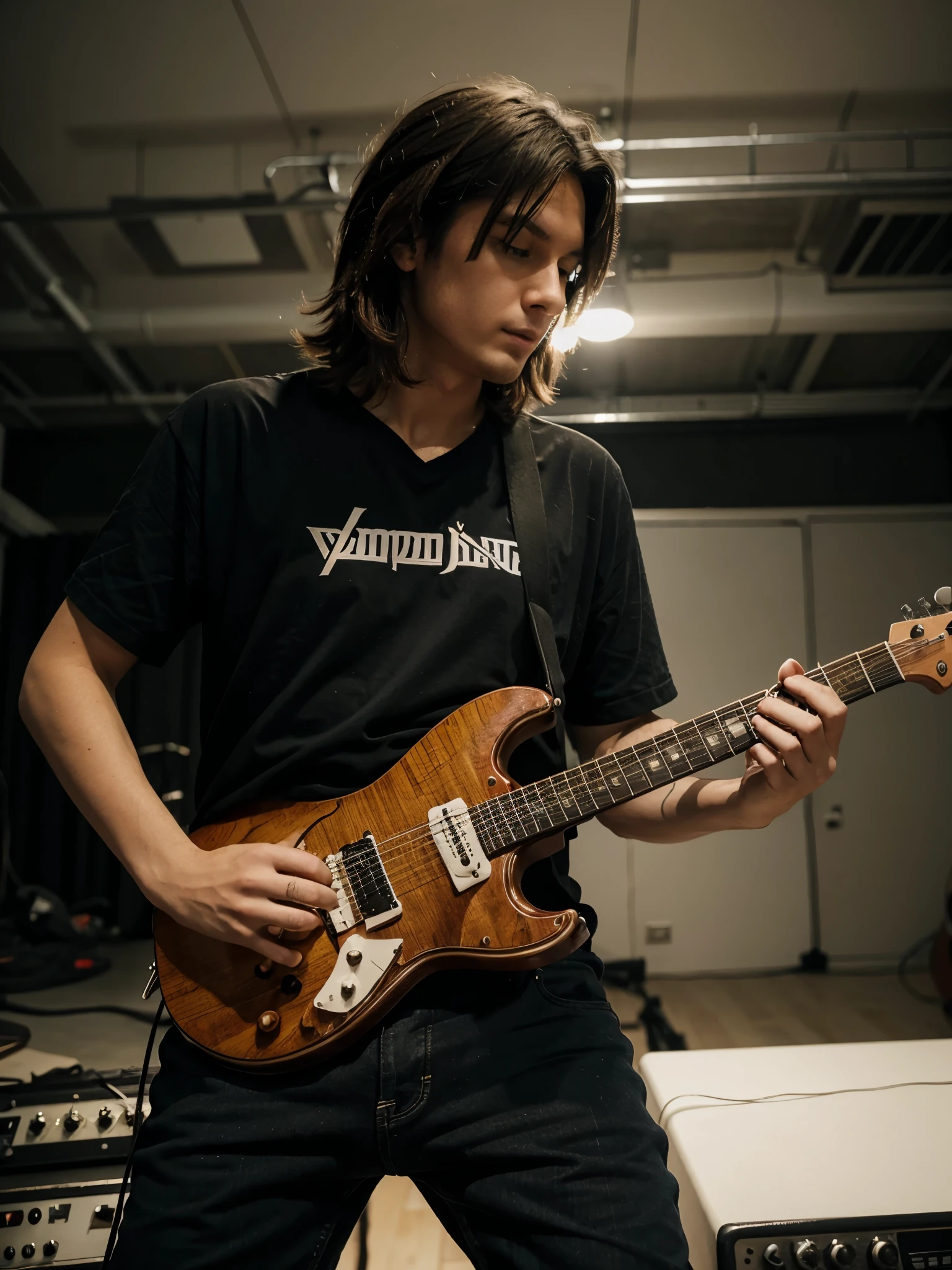 Guitarrista in action