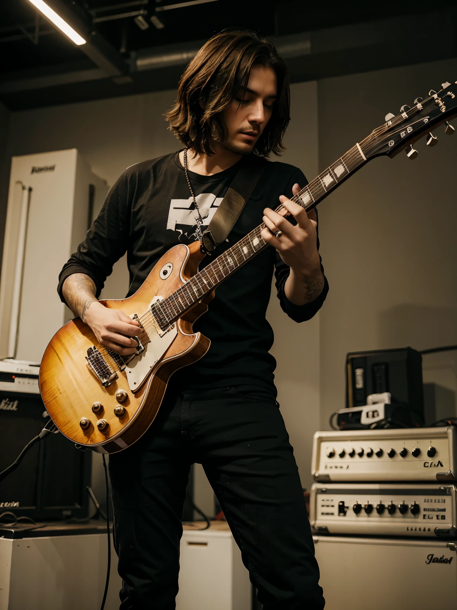 Guitarrista in action