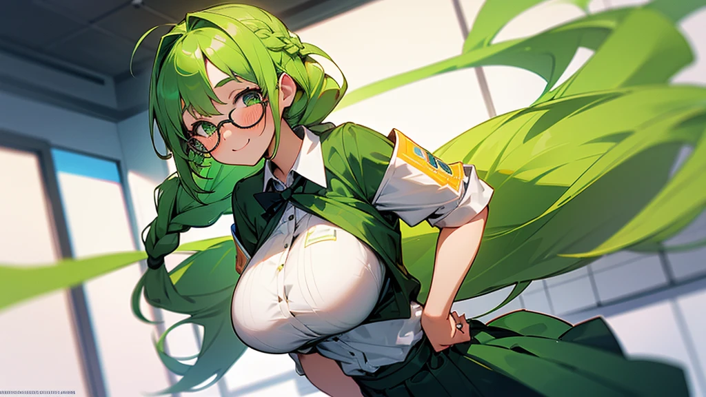 Hatsune Miku, large full breasts、A slight smile、Outec, top-quality, Official art, ((Huge boobs:1.2)), Blowing milk, Cow print bikini,