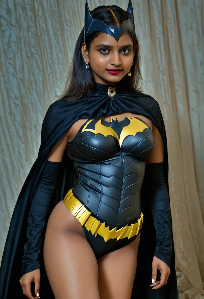 Beautiful indian girl in sexy batman costume (realistic:1.1) (hd 4k 8k masterpiece1.4)