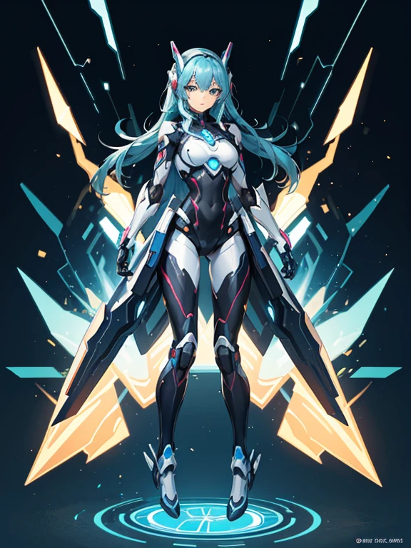 A woman transforms into a hero robot,
 Cute and pretty,
 Full Body Shot,
 Can transform into any vehicle,
 3-sided picture,
 Character Design
