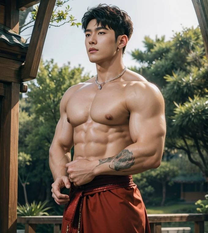 2 Handsome chinese guy fucking, having sex, smilling at each other, full naked , anal sex, show the penis, penetrate, 20 years old,hug, cuddle, touching lips, skin ship, romantic, Asian, chinese hansome actor, kpop idol, handsome male model,manly, master work, best picture quality, higher quality, high detail, super high resolution, 8k resolution, perfect eyes, perfect skin, manly jawline, manly chin, perfect hands, big chest muscles, bare chest, big juicy butts, tattoos chest, tattoo hands, tattoo legs, tattoo back, tattoo arms,earings, ancient pendents, braceles, glowing eyes, short hair, hair details, detailed background , open Hanfu transparent (see throught), super sexy loincloth, naked, long big erection dick, detailed perfect dick shape, masturbate, Chinese garden background, Chinese kung fu, dragon-themed costumes, monk robes, spinning floating particles, chinese temple in background,