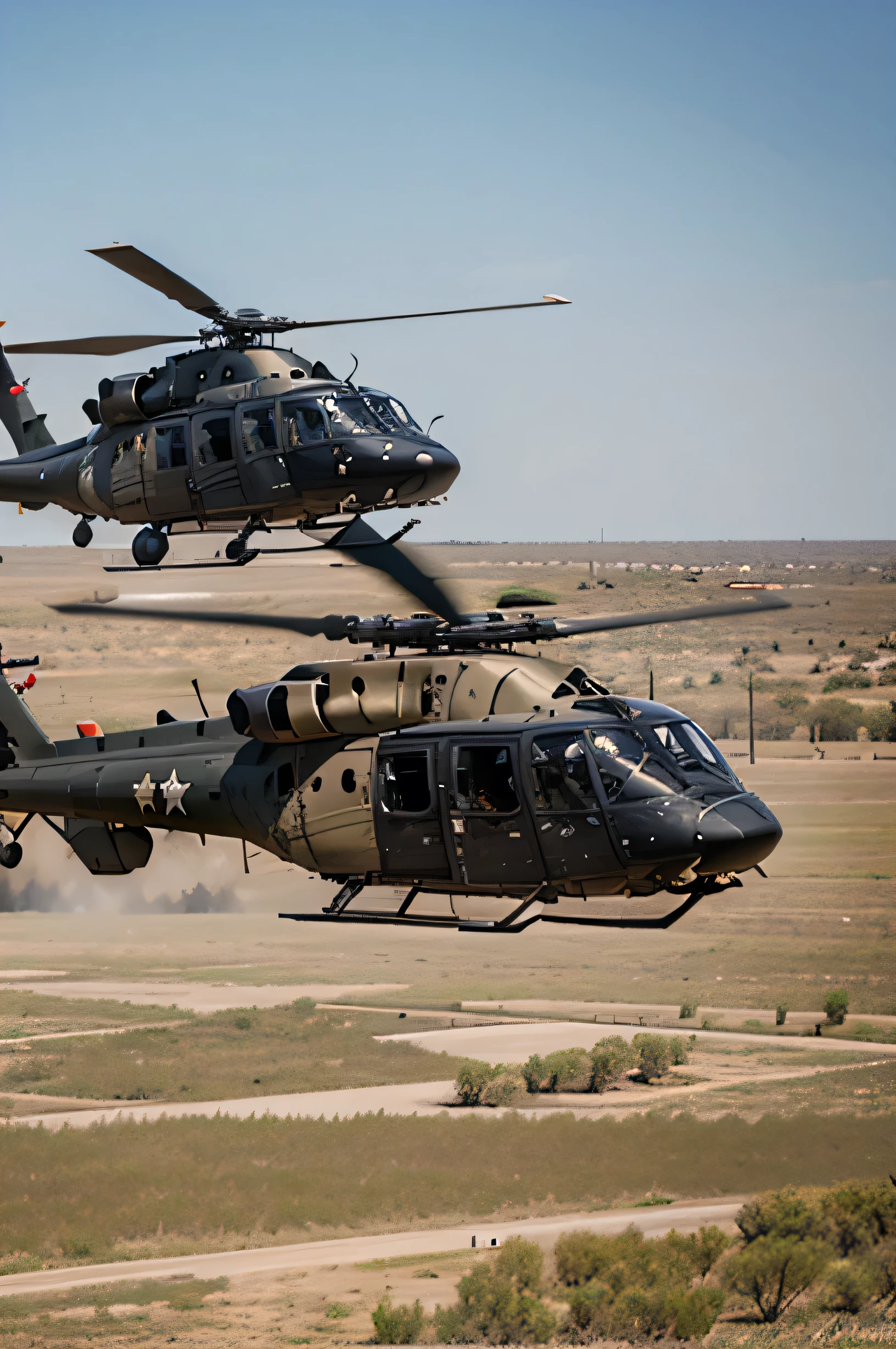 junte "Apache" "BlackHawk" "Bell Huey" helicopters