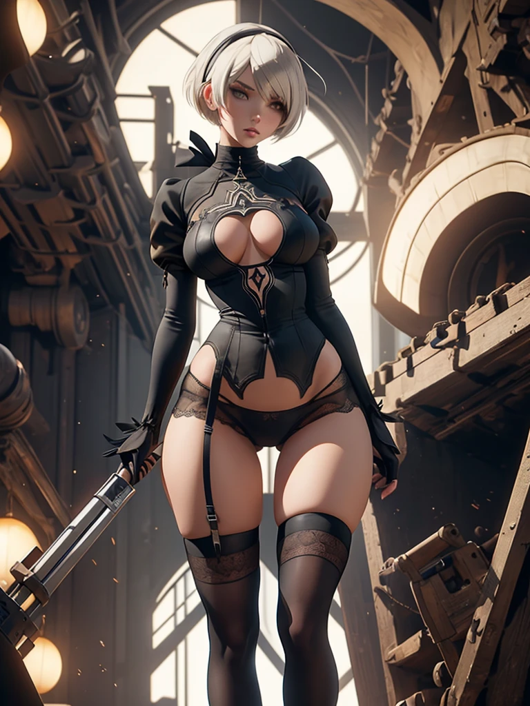 Thick 2B character