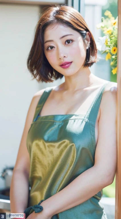 (((Off shot of satomi ishihara)))、(8k、Raw photo、highest quality、Masseter muscle area:1.2)、Ultra-detailed、Ultra-high resolution、(Realistic、Realistic photos:1.37)、Portrait、High-resolution RAW color photos、Professional photography、hVery detailed and beautiful、Very detailed、8k Picture Wallpaper、Incredibly detailed、Large file size、Official Art、HVery detailed CG Unity 8k wallpapers、hVery detailed beautiful girl、Very detailed顔、Very detailed目、Very detailed皮膚、Very detailed指、hVery detailed nose、Very detailed詳細な口、Perfect Anatomy、Detailed Background、Detailed clothing、1 girl、(20:1.2)、cute、(satomi ishihara)、Realistic body、、(White skin)、Glowing Skin、Glamour body、Black-haired、Short Bob、(Blunt bangs: 1.2)、cute顔、Realistic Face、Delicate eyes、Source Order、((Full Body Shot))、((Wearing an apron in full nudity))、((Pull Shot))、(Wearing a necklace)、((Front shot))、Looking at the camera、Contrapo、Dynamic Lighting、((Huge boobs:1.2))、Beautiful feet、Accentuate your cleavage、 (Full nude satomi ishihara)、(((Big shiny lips)))
