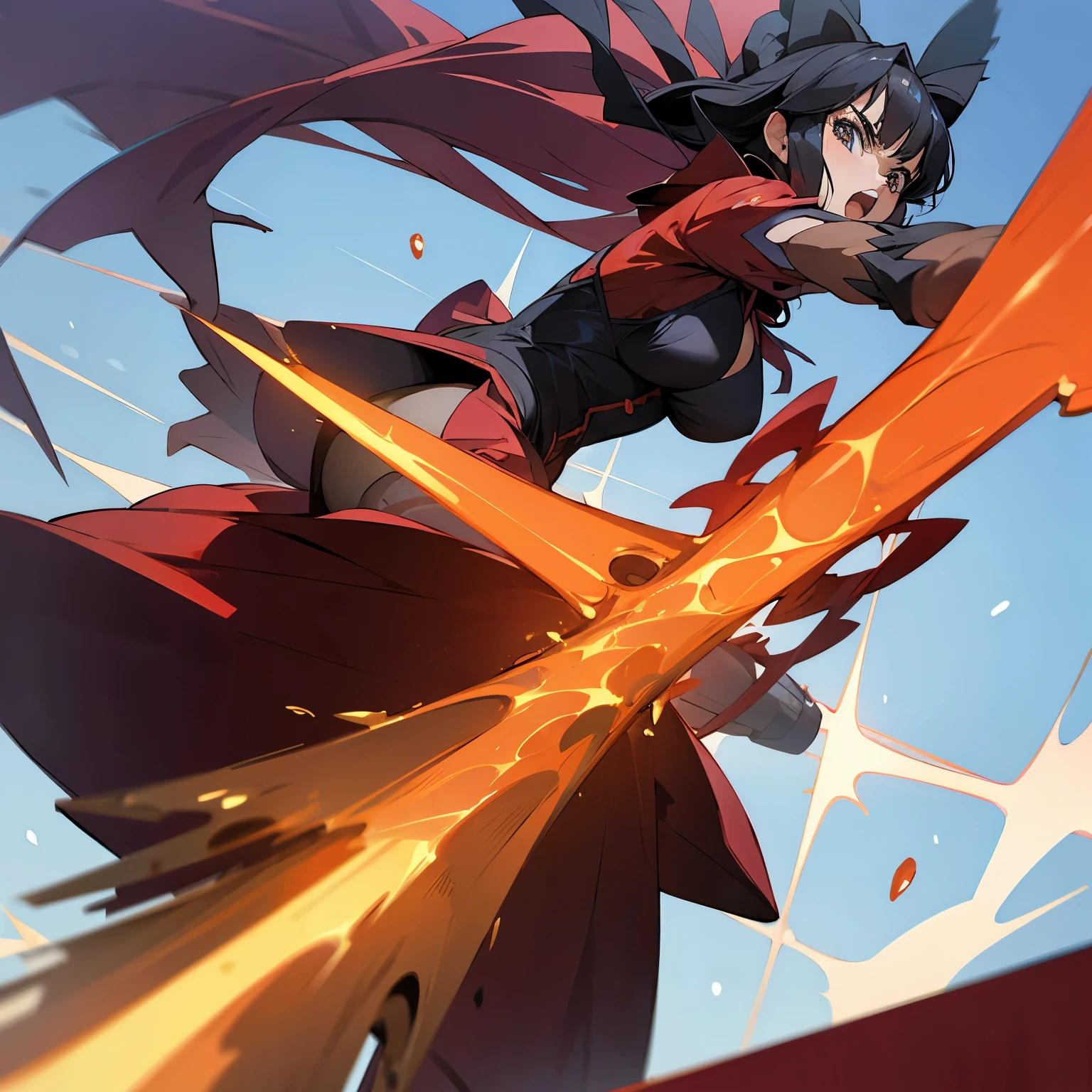 Anime, rory mercury, tinkaton, big hammer