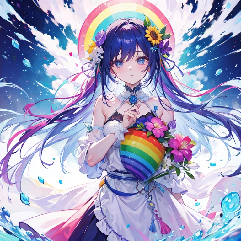 Rainbow flower.