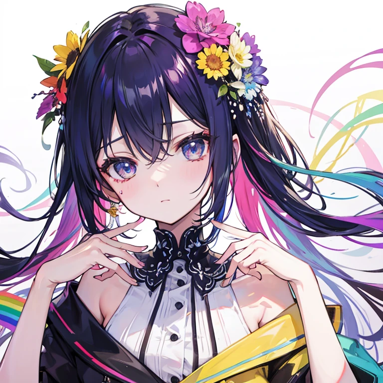Rainbow flower.