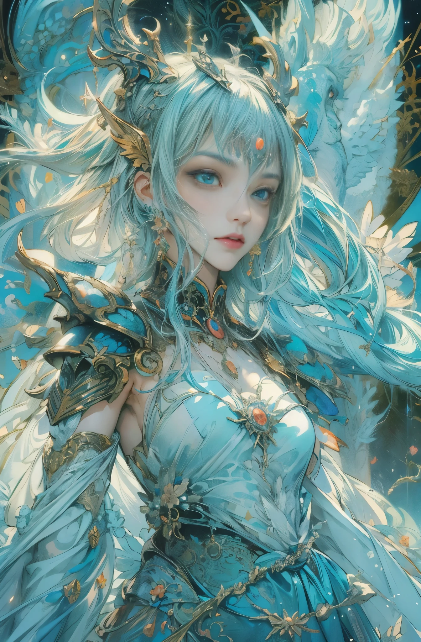 槍を持った美しきfemale dragon knight, Rin々しいfemale dragon knight, A beautiful woman with a dragon, God's Kin, 詳細なFantasy art, Fantasy artスタイル, Fantasy style art, highly 詳細なFantasy art, detailed Digital 2D Fantasy Art, fantasy artist, epic Fantasy artスタイル hd, 高品質のFantasy art, Detailed fantasy illustrations, fantasy book illustration, Digital 2D Fantasy Art, Fantasy artイラスト, 4K Fantasy art, author:Jean Jay., Fantasy artスタイル, 2. 5D CGI Anime Fantasy Artwork, epic Fantasy artスタイル hd, Epic fantasy digital art style, 詳細なFantasy art, 詳細なDigital 2D Fantasy Art, Luan Jia and Artgerm, 8k Fantasy art, female dragon knight, Sharp contours, very fine and beautiful eyes, Beautiful Blue Eyes, pretty much beautiful face, Also々exterior, Valhalla, Unparalleled beauty, masterpiece, highest quality, The perfect angle, Perfect composition, Best Shot, Official Art, Cinematic light, Very beautiful and fantastic scenery, chivalry dream, Presence, Michael Letter, Christoph Huge 、Ultra-precision coating, Luminism, art by Carne Griffiths and What a bone Concept Art, 4K resolution, Fractal isometric detailed bioluminescence , 3D Rendering, Octane Rendering, Exquisitely crafted , Cinematic, Art Station'trendy, Isometric Center, Surreal cover photo, Amazing full color, Handwriting, Hit definition , Cinematic,Great background, Abstract Beauty,stand, Approaching perfection, Pure Form, Golden Ratio, Minimal, Concept Art, By Brian Froud、Karn Griffiths、What a bone、John William Waterhouse, Intricate details, 8K Post-Production, High resolution, Hyper Detail, Art Stationのトレンド, Studio shot, Intricate details, Very detailed, Greg Rutkowski, Encounter with an Ancient Dragon, Close-up, Arabian woman with sword and dragon in fantasy world, Ultra-fine paintings by Yan J., Artstation Contest Winner, Fantasy art, detailed Fantasy art, 4k Fantasy art, Fantasy art behance, Epic fantasy digital art style, Fantasy art style, epic Fantasy art style hd, Detailed fantasy digital art, highly detailed Fantasy art