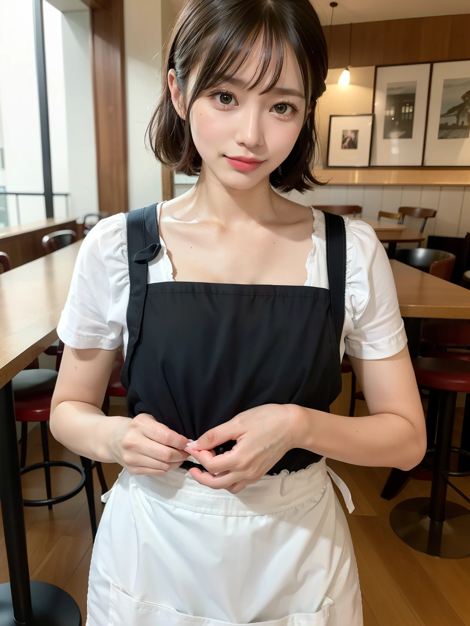 System kitchen, morning,cooking,gorgeous young japanese women, Tight ass, Beautiful South Japanese Women, 20 year old female model, Big eyes, Shiny, Very cute face, Narrow waist,nude apron
,Bib Apron,Girl wearing apron,Ultra-high resolution