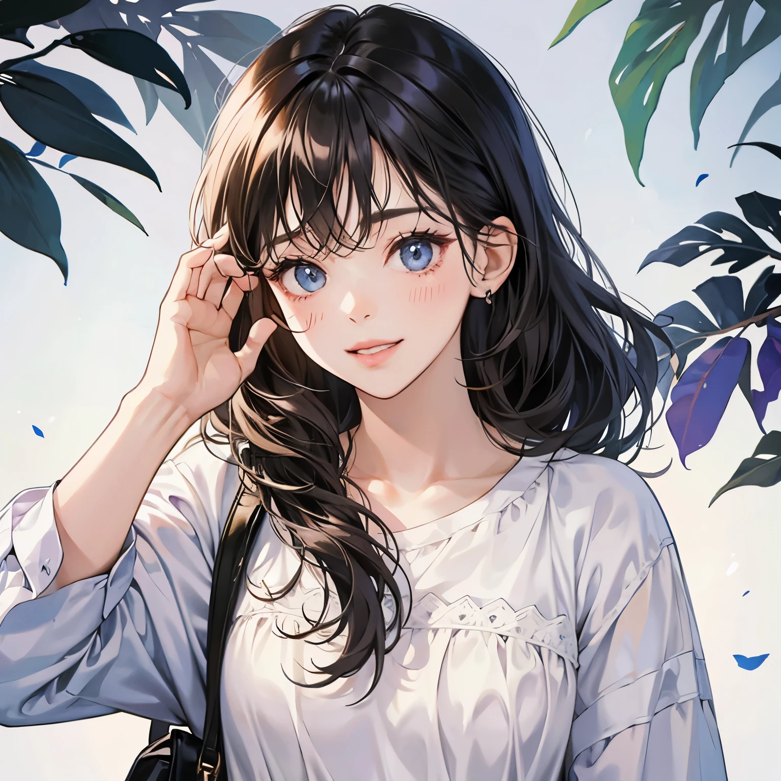 Cute face、woman、Wearing clothes
