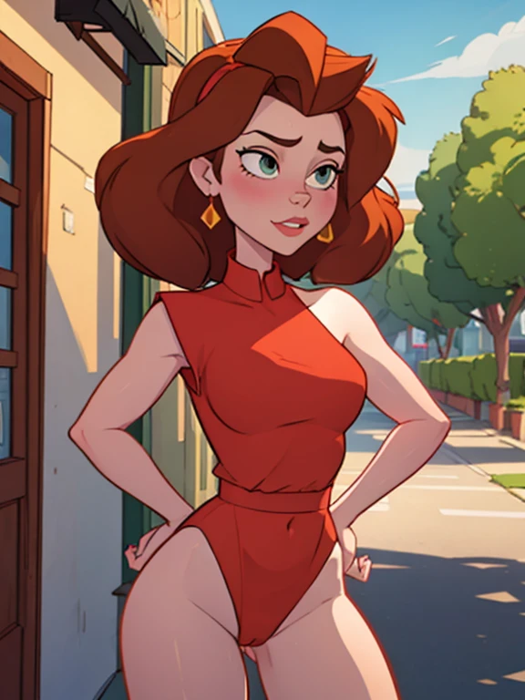Annie Hughes, orgasmic expression