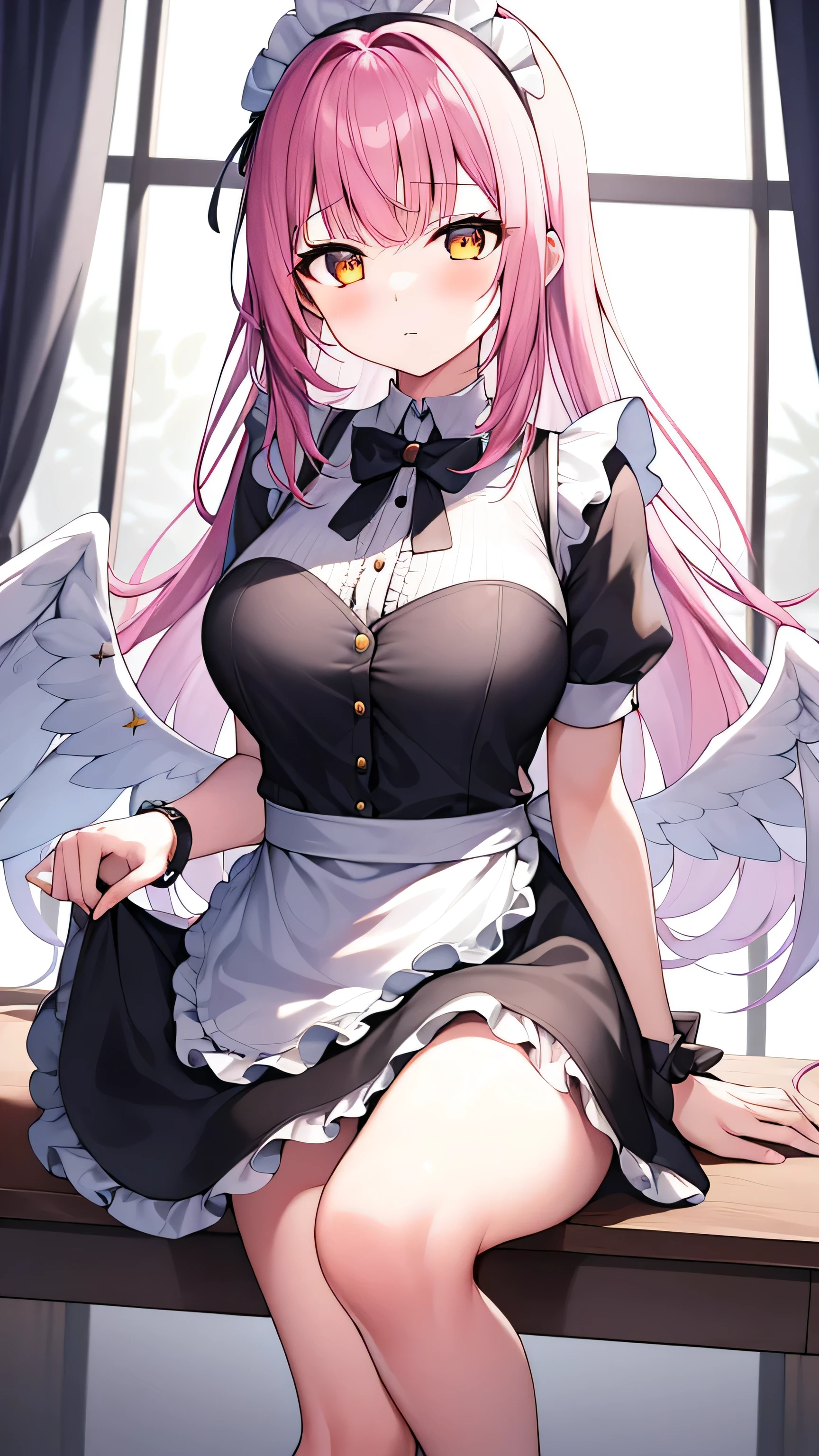 masterpiece, best quality, large breasts, blue eyes, forehead bangs, blue hair, long hair, embarrassed, with angelic wings, (angelic halos:1.2), in a heavenly paradise. flowing white gowns with golden accents and delicate, multiple girls, (1boy:1.2), (pov:1.2), (sex:1.2), (3girls:1.2), (cowgirl position:1.3), (girl on top:1.2), (straddling:1.2), (nsfw:1.2)