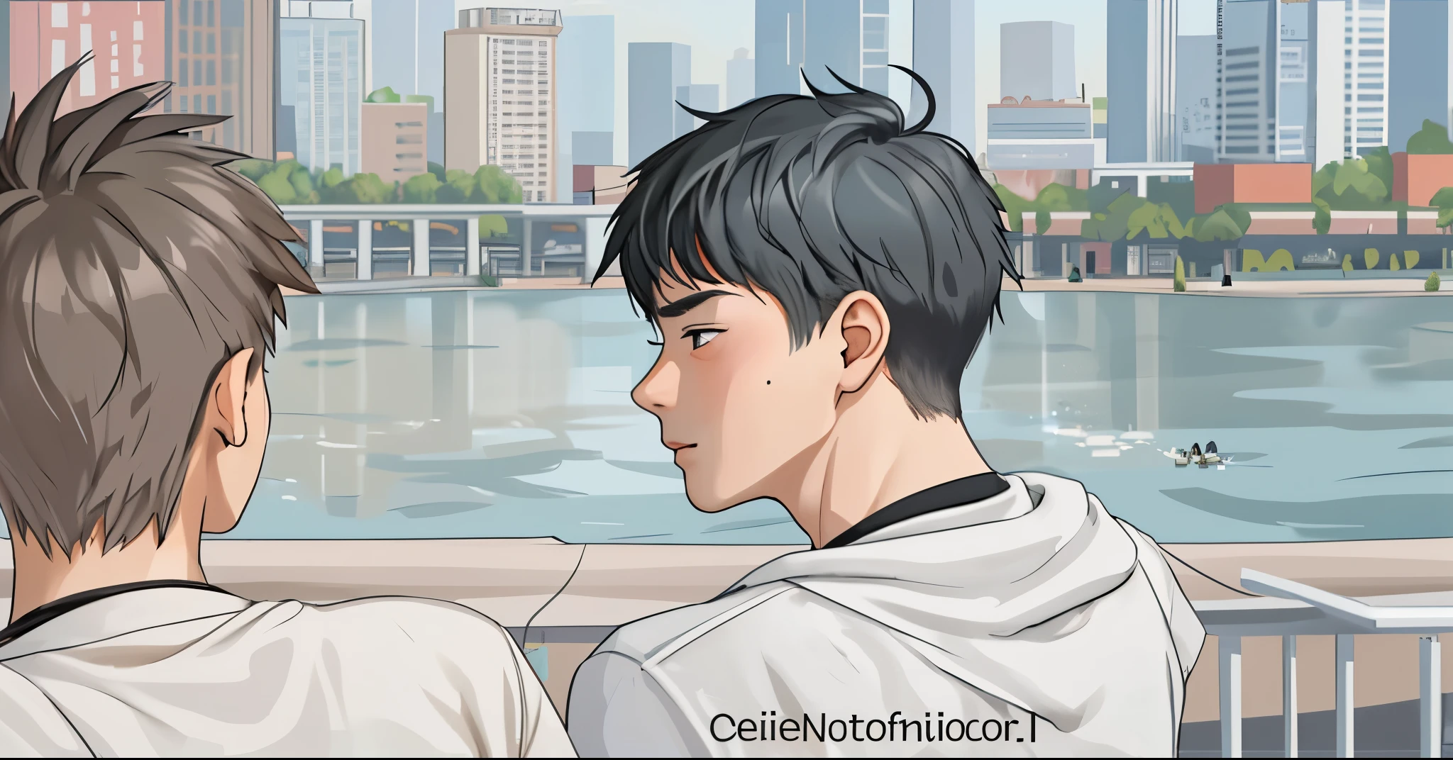 There are two 16 year old boys living in the city